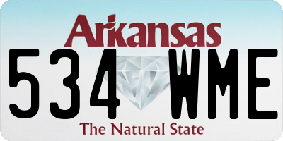 AR license plate 534WME