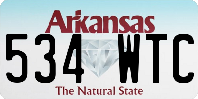 AR license plate 534WTC