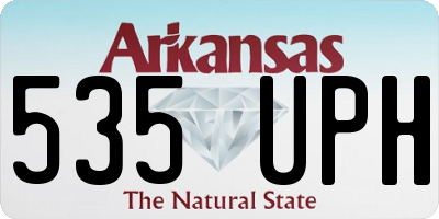 AR license plate 535UPH