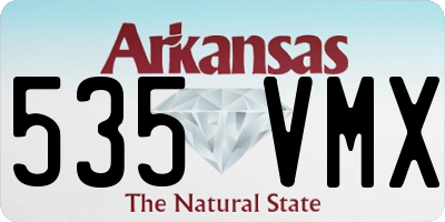 AR license plate 535VMX