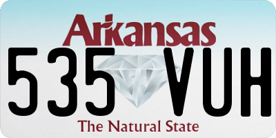 AR license plate 535VUH