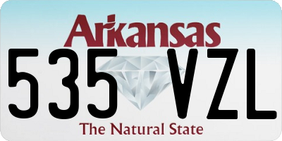 AR license plate 535VZL