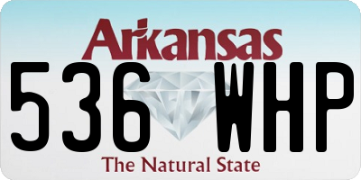 AR license plate 536WHP