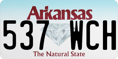 AR license plate 537WCH