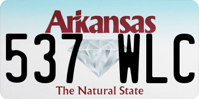 AR license plate 537WLC