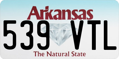 AR license plate 539VTL