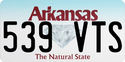 AR license plate 539VTS