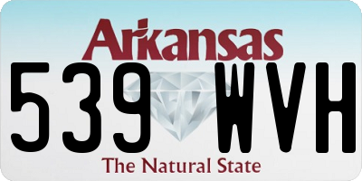 AR license plate 539WVH