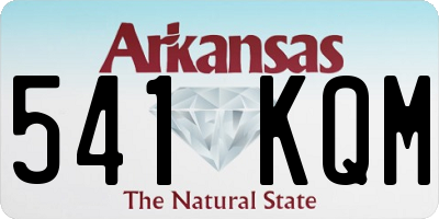 AR license plate 541KQM