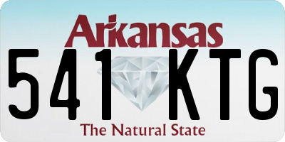 AR license plate 541KTG