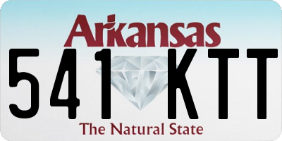 AR license plate 541KTT