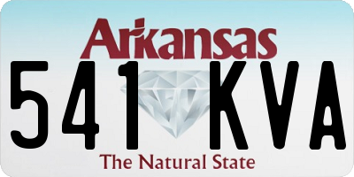 AR license plate 541KVA