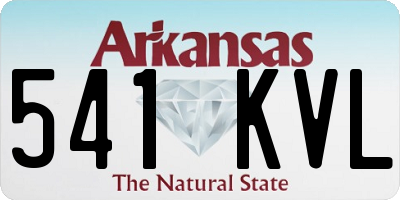 AR license plate 541KVL