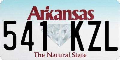 AR license plate 541KZL