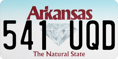 AR license plate 541UQD