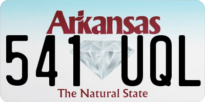 AR license plate 541UQL