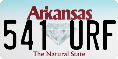 AR license plate 541URF