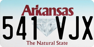 AR license plate 541VJX