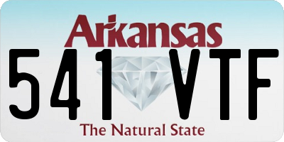 AR license plate 541VTF