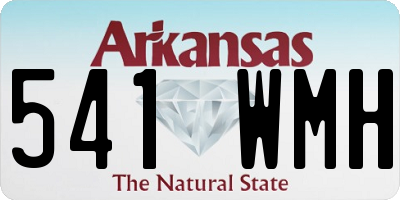 AR license plate 541WMH