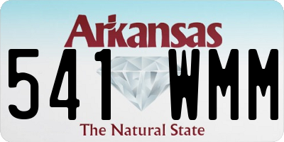 AR license plate 541WMM