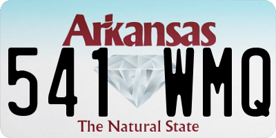 AR license plate 541WMQ
