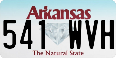 AR license plate 541WVH
