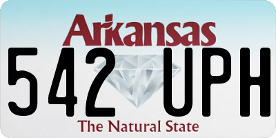 AR license plate 542UPH