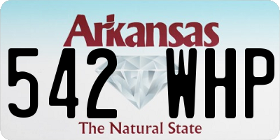 AR license plate 542WHP
