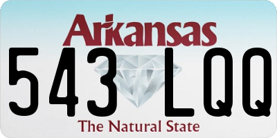 AR license plate 543LQQ