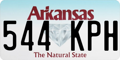 AR license plate 544KPH