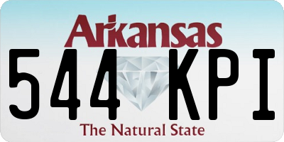 AR license plate 544KPI