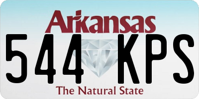 AR license plate 544KPS