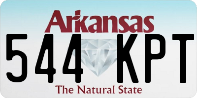 AR license plate 544KPT