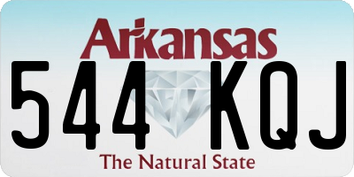 AR license plate 544KQJ