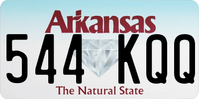 AR license plate 544KQQ
