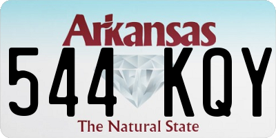 AR license plate 544KQY