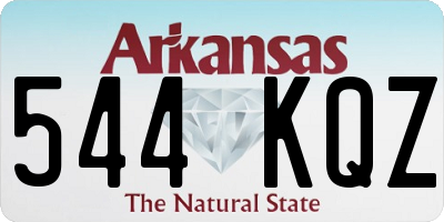 AR license plate 544KQZ