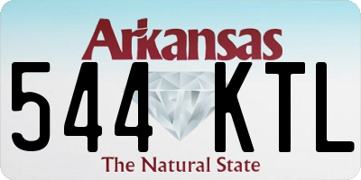 AR license plate 544KTL