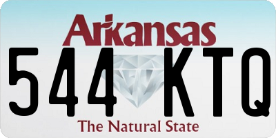 AR license plate 544KTQ
