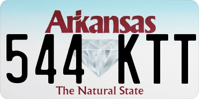 AR license plate 544KTT