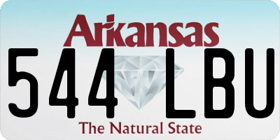 AR license plate 544LBU