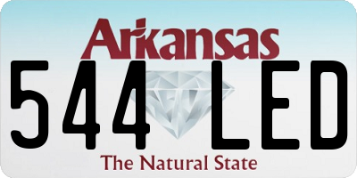 AR license plate 544LED