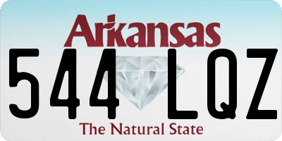 AR license plate 544LQZ