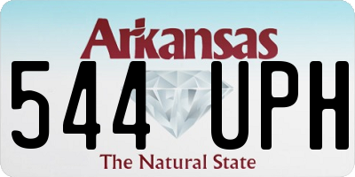 AR license plate 544UPH