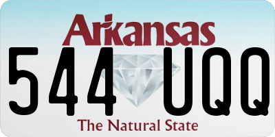 AR license plate 544UQQ