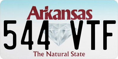 AR license plate 544VTF