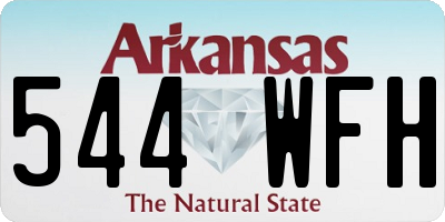 AR license plate 544WFH