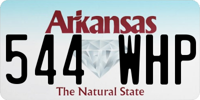 AR license plate 544WHP