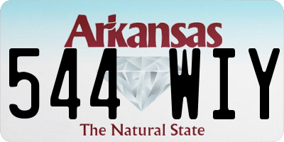 AR license plate 544WIY